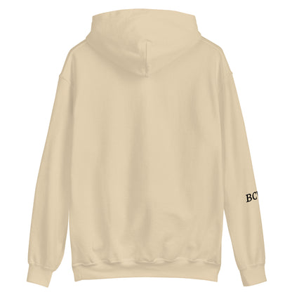 Black Is Always Beautiful unisex hoodies. The color is sand. Cozy