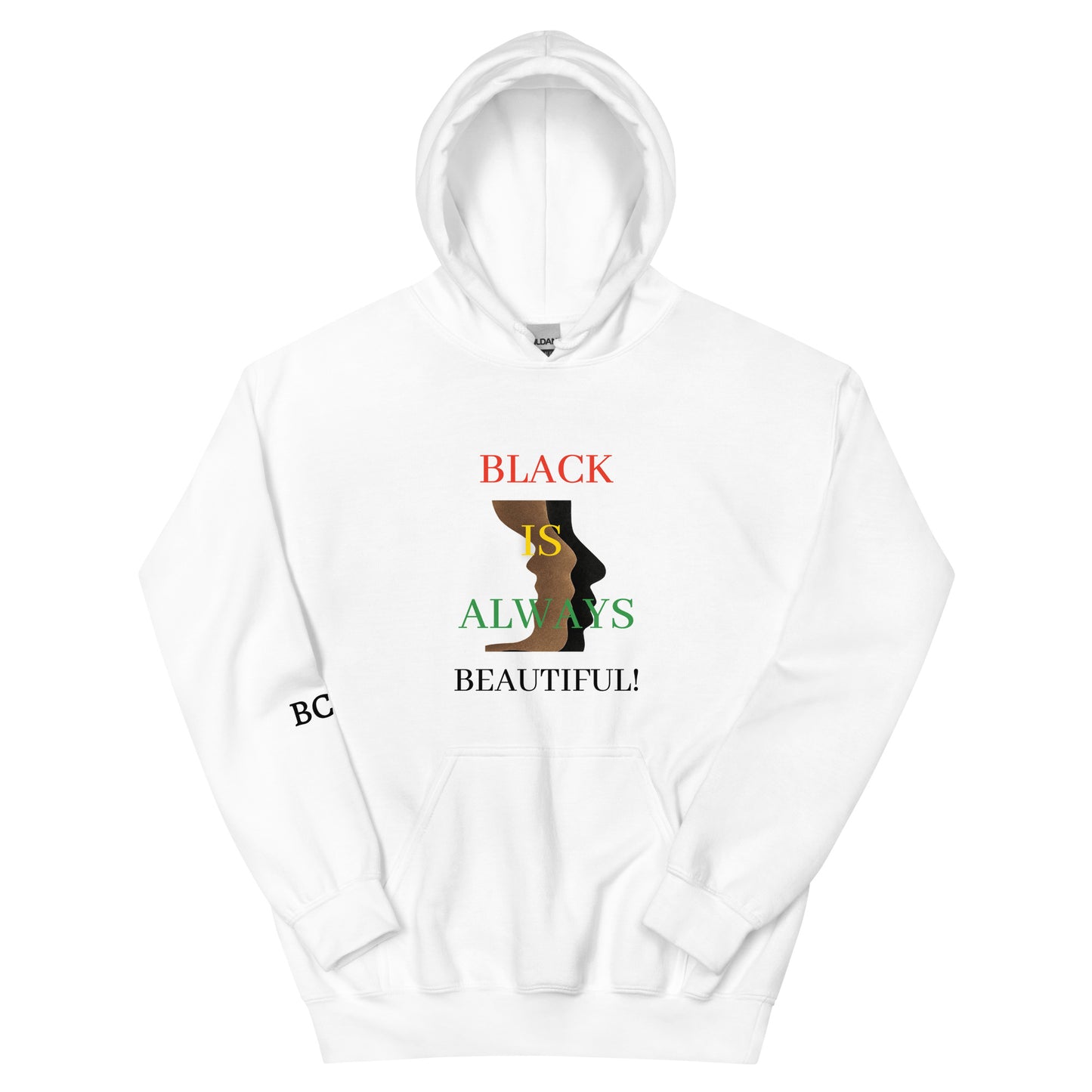 White cozy go-to hoodie shop the website. www.brightcoloredwings.com 