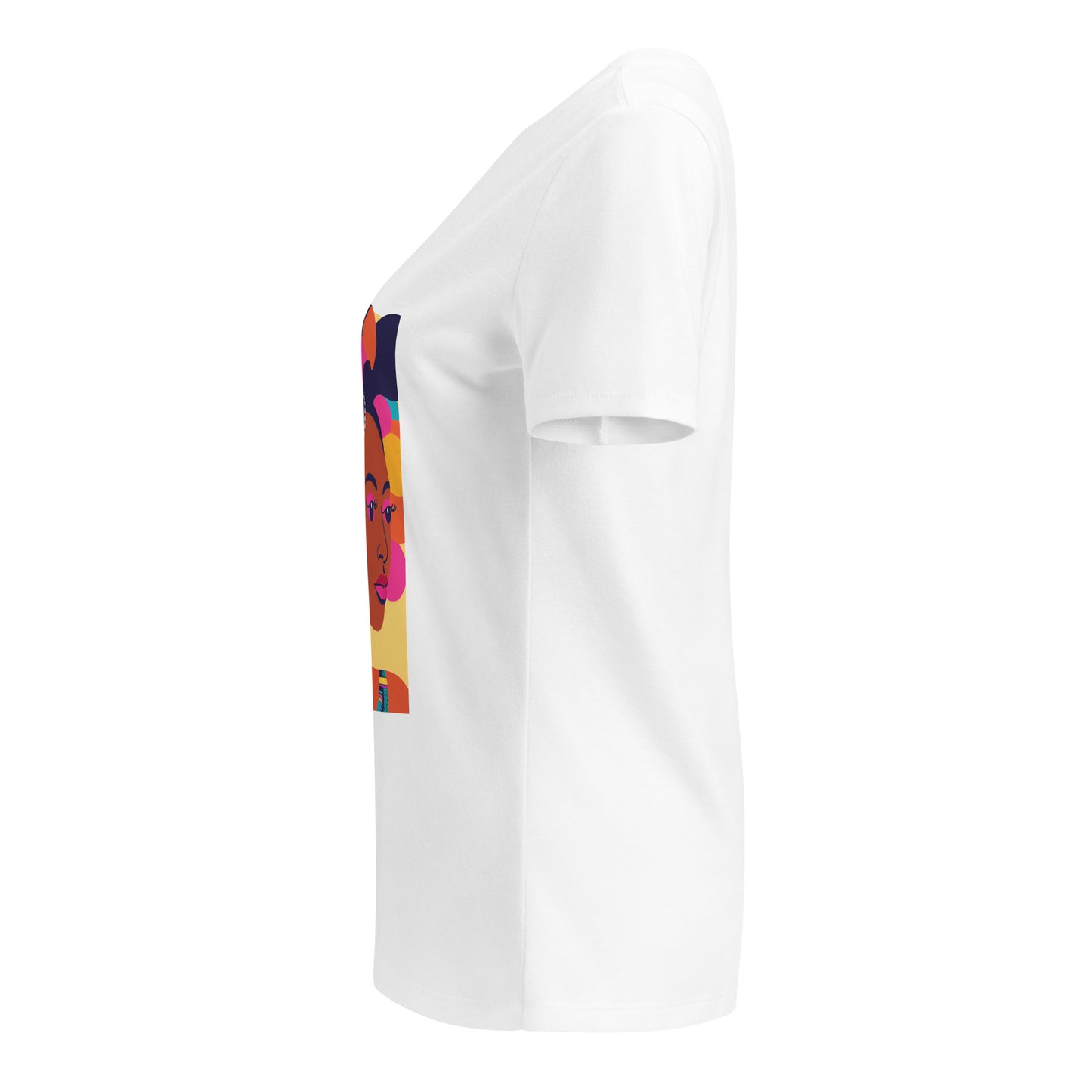 Empowered Elegance Women’s Relaxed V-neck t-shirt
