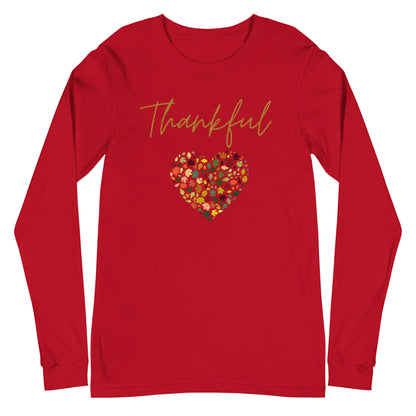 Thankful Heart (Unisex Long Sleeve Tee)