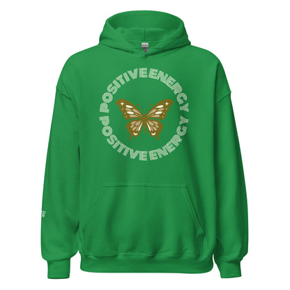 Positive Energy Unisex Hoodies by Bright Colored Wings Clothing Brand visit the www.brightcoloredwings.com 
