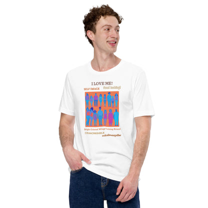 Everyone's love is incredibly powerful. Unisex T-shirt statement.