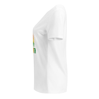 Juneteenth Women’s relaxed V-neck t-shirt